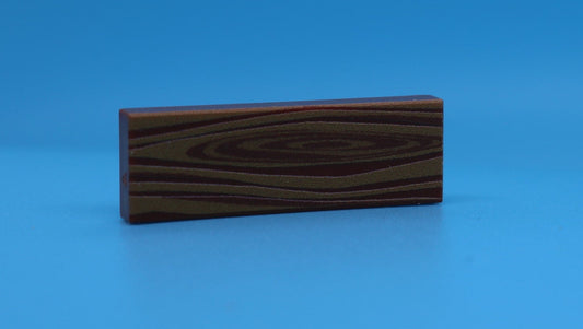 1x3 Tile print wood grain element