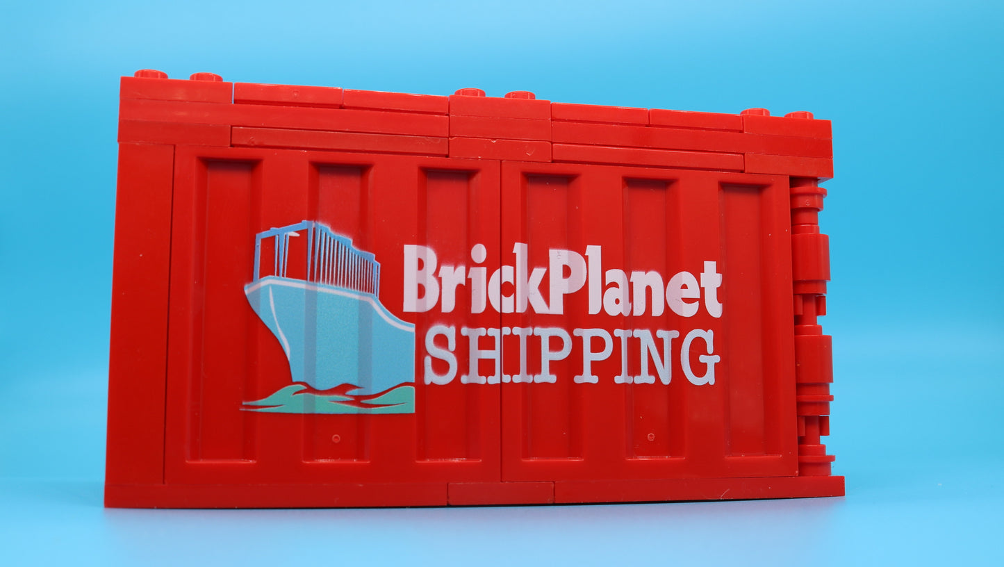 Brick Planet Shipping Advert
