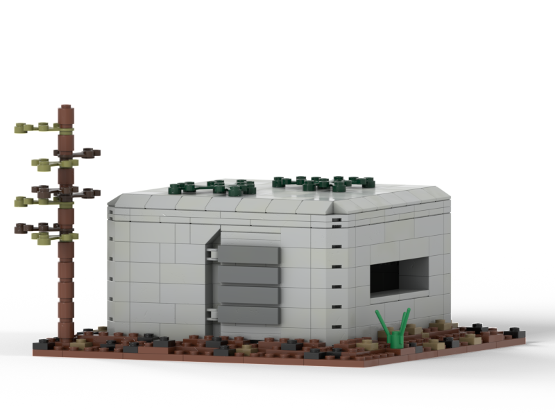 Lego ww2 bunker sales