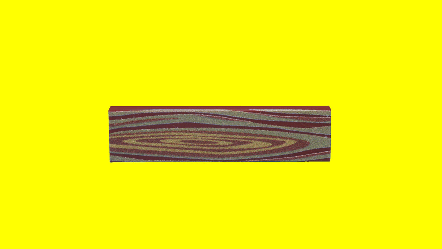 1x4 Tile print wood grain element