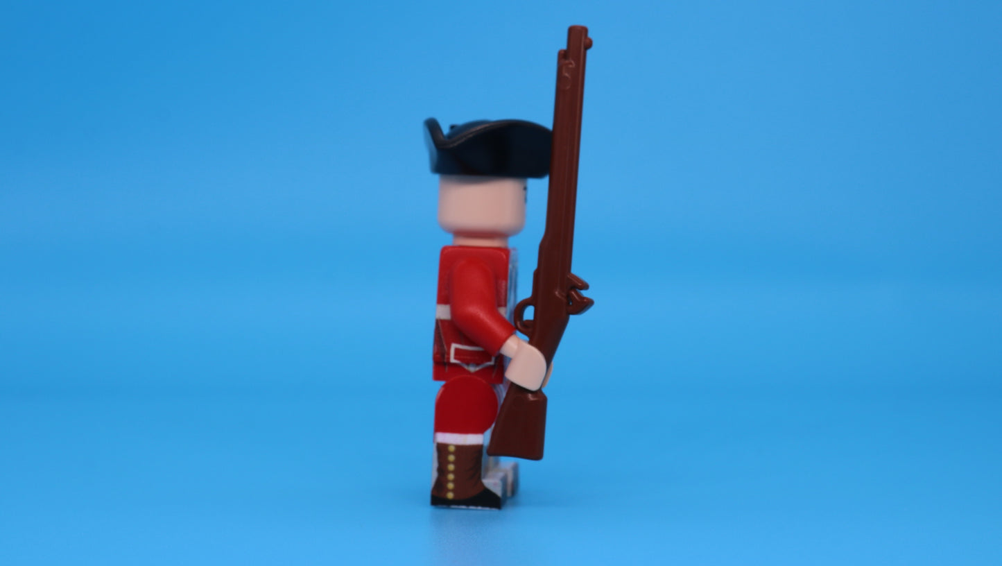 The French and Indian War British Soldier